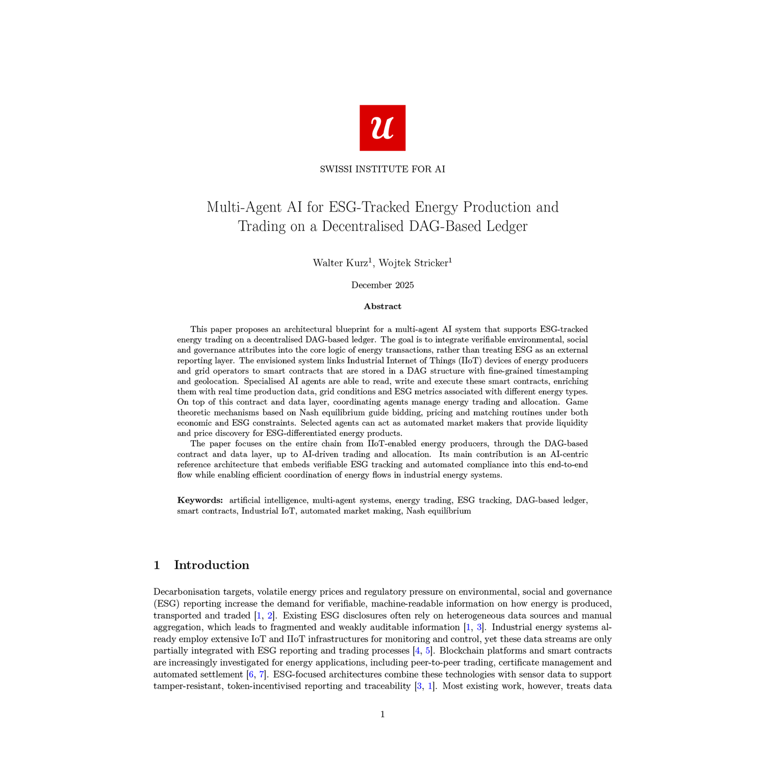 P3 Electricity Research Paper