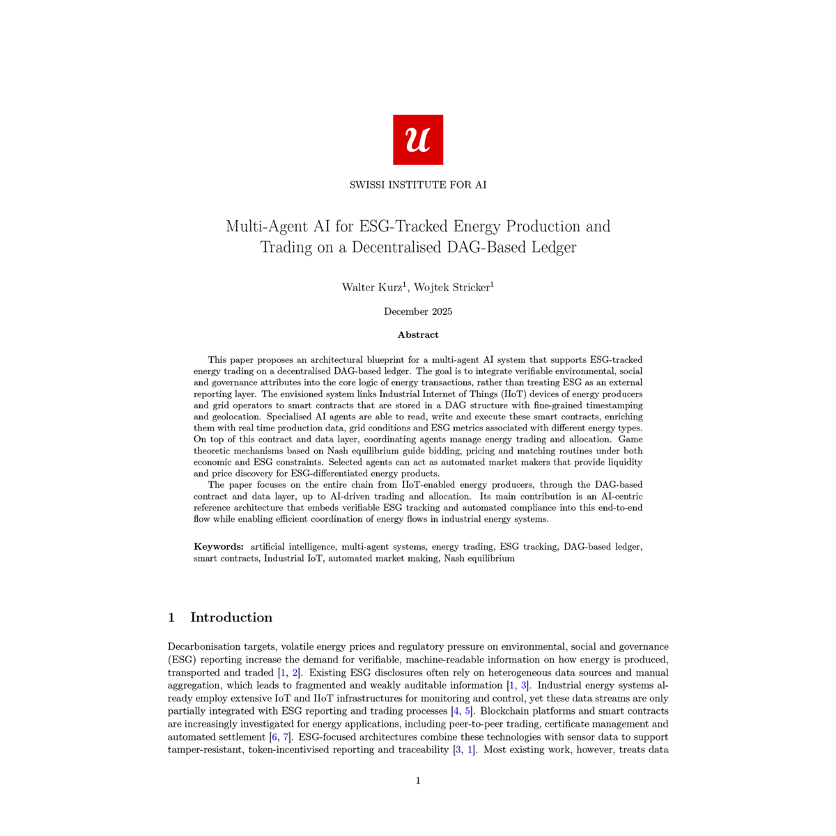 P3 Energy Research Paper